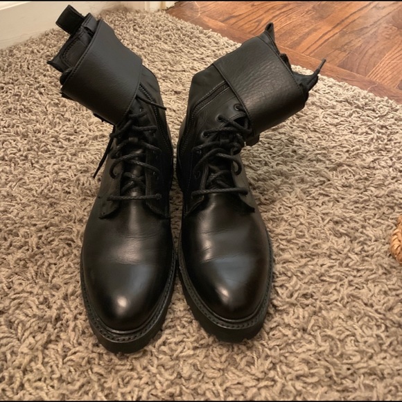 frye julie shield combat boot